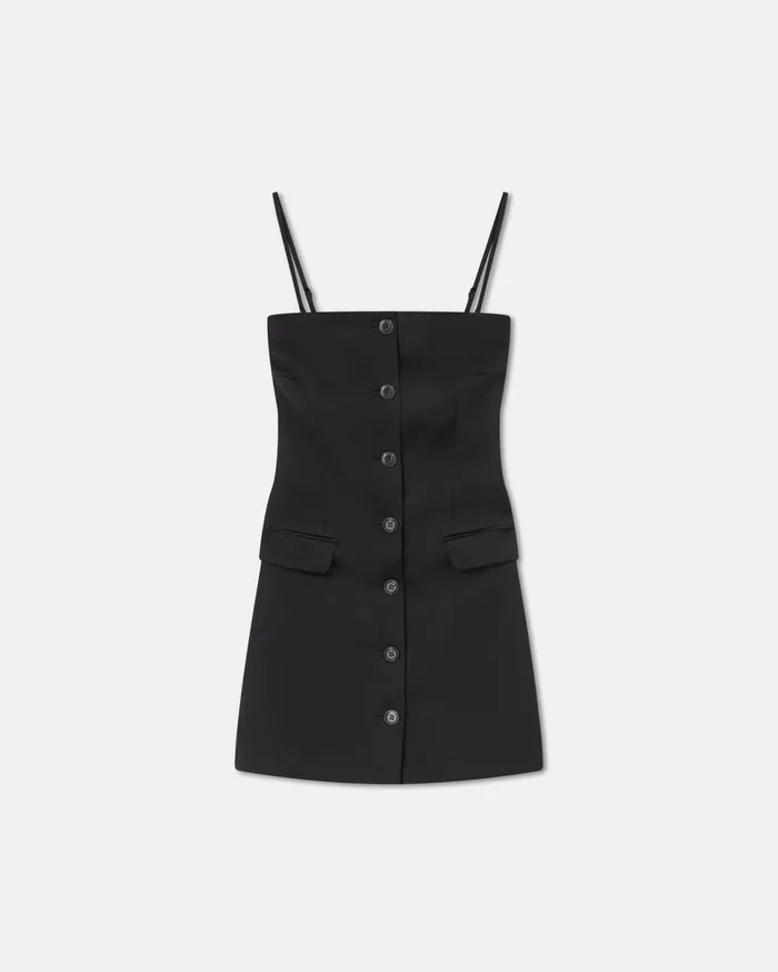 Nanushka Dresses Women Jenthe Tailored TechSatin Mini Dress Black
