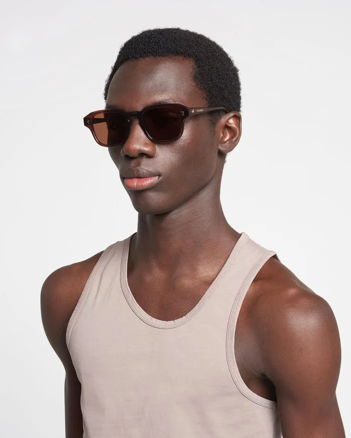 Nanushka Eyewear WomenMen Aiza BioPlastic Sunglasses Brown