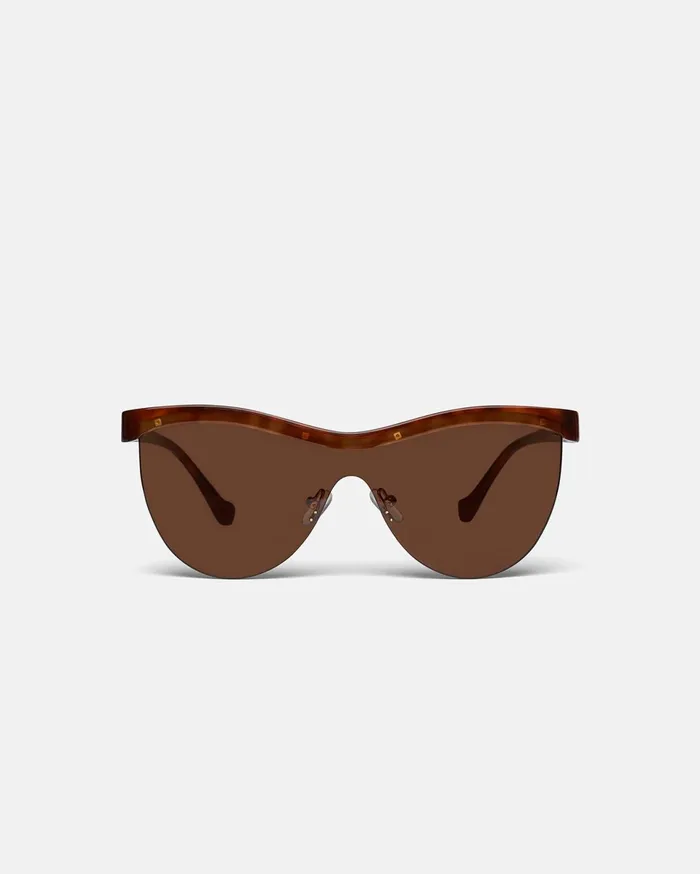 Nanushka Eyewear WomenMen Baya BioPlastic Sunglasses Light Turtle