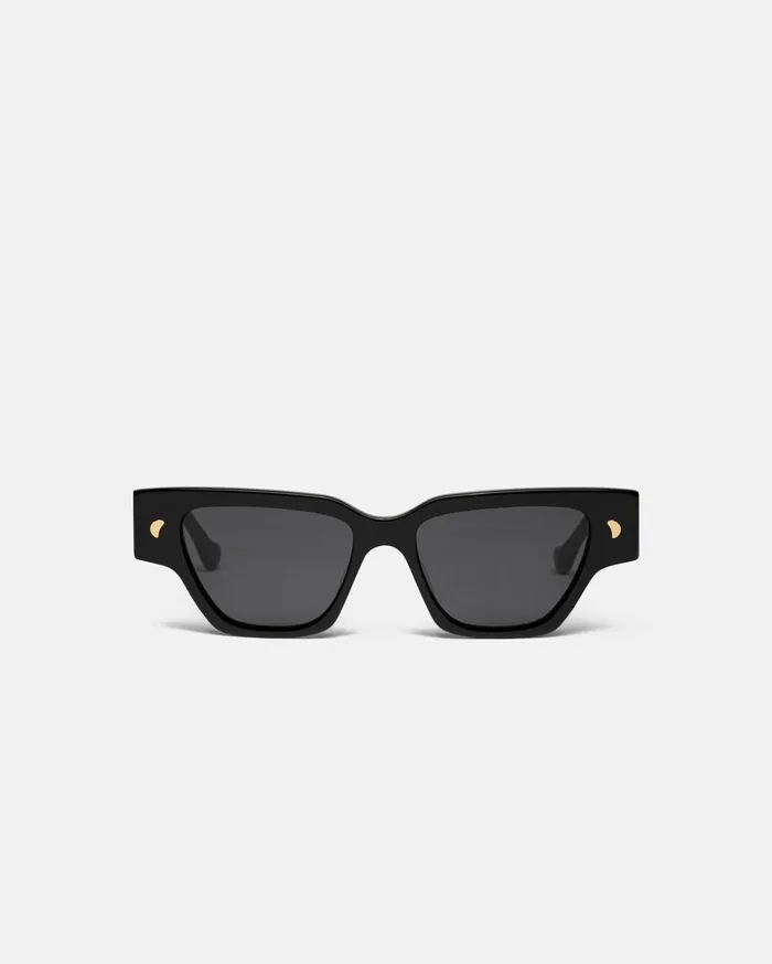 Nanushka Eyewear WomenMen Sazzo BioPlastic DFrame Sunglasses GreyBlack