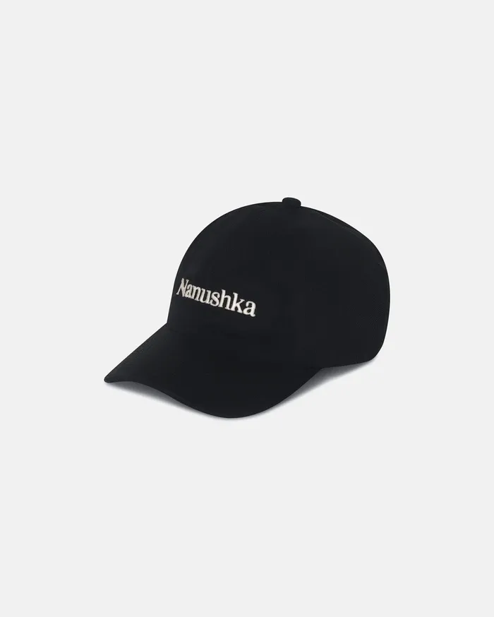 Nanushka Hats and Caps WomenMen Val Logo Cap Black