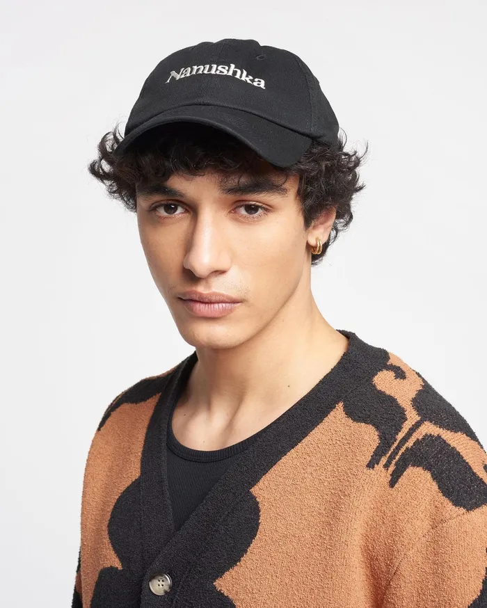 Nanushka Hats and Caps WomenMen Val Logo Cap Black