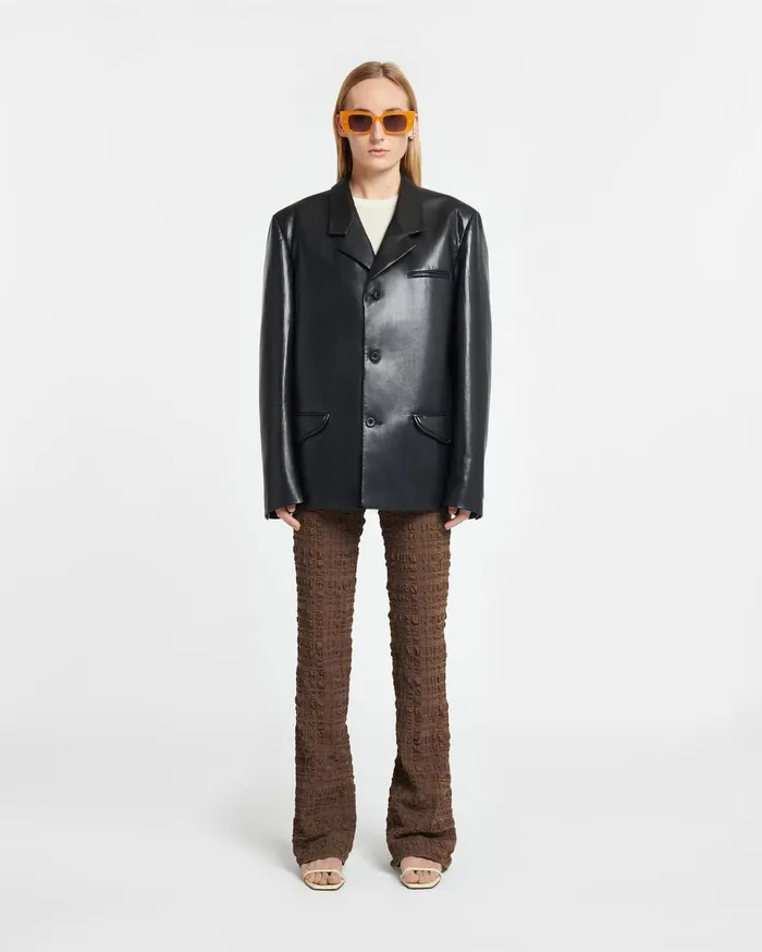 Nanushka Jackets and Blazers Women Aina Okobor AltLeather Blazer Black