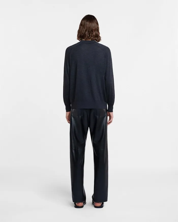 Nanushka Pants Men Aric Okobor AltLeather Pants Black