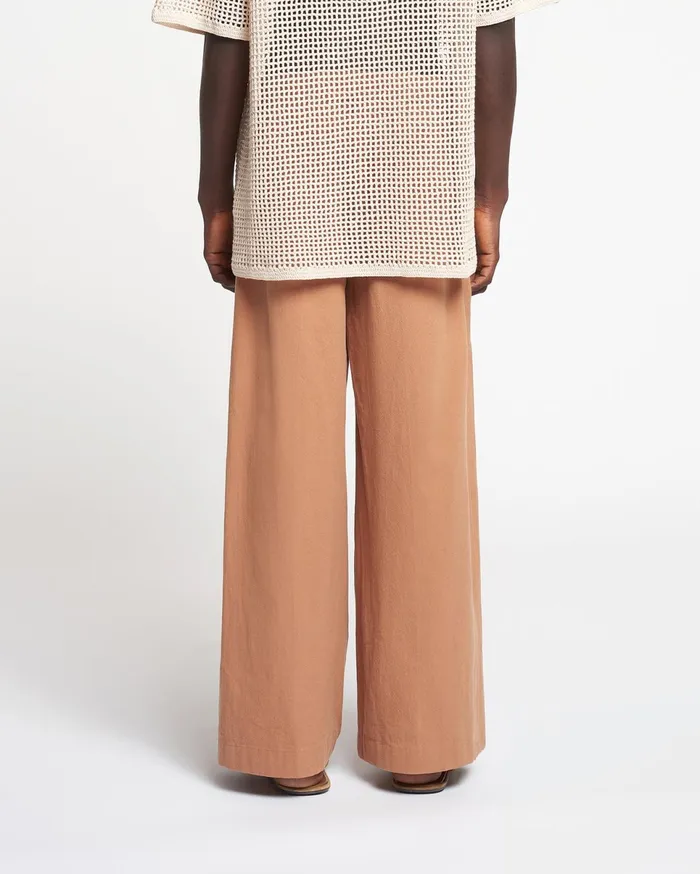 Nanushka Pants Men Borre WashedCalico Pants Rust