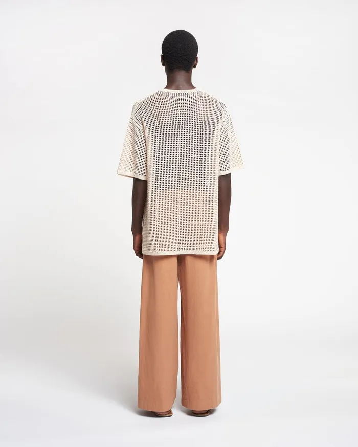 Nanushka Pants Men Borre WashedCalico Pants Rust
