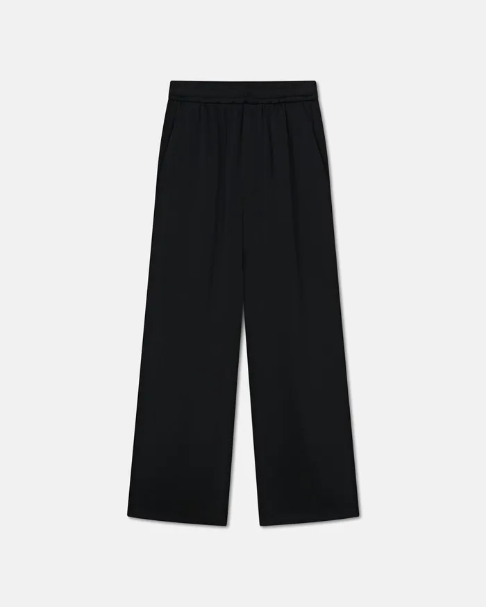 Nanushka Pants Women Odessa Slip Satin Pants Black