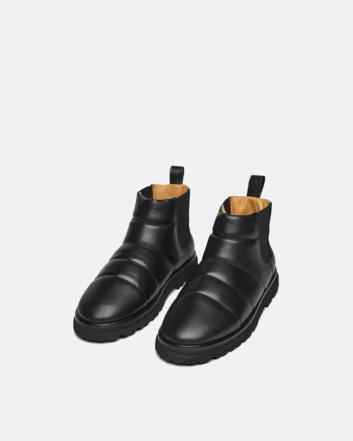 Nanushka Shoes Women Bede Rounded Toe Boot Black