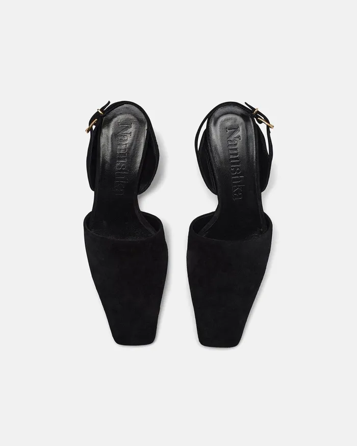 Nanushka Shoes Women Enaji Leather Sandals Black