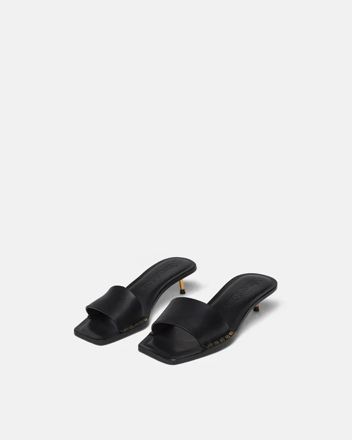 Nanushka Shoes Women Ibiron Leather Sandals Black
