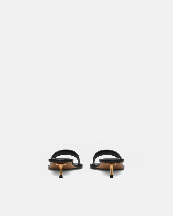 Nanushka Shoes Women Ibiron Leather Sandals Black