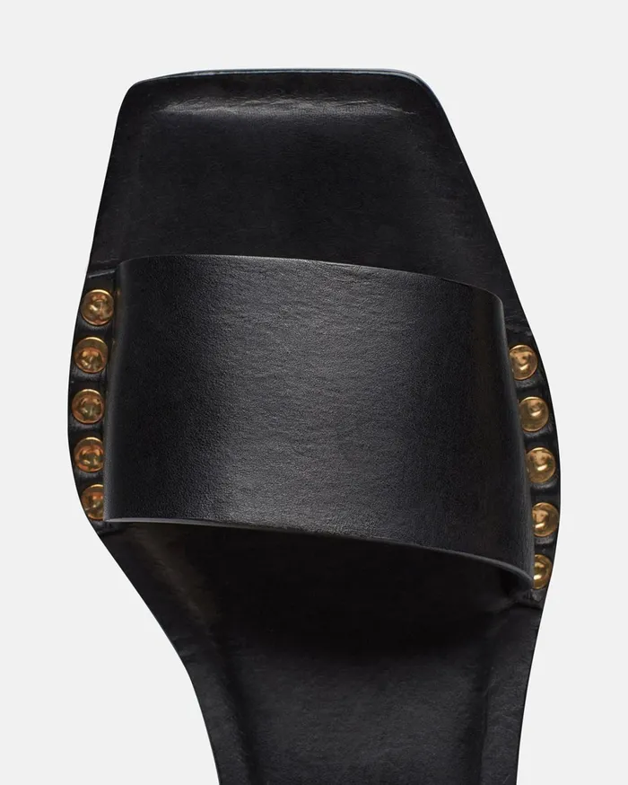 Nanushka Shoes Women Ibiron Leather Sandals Black
