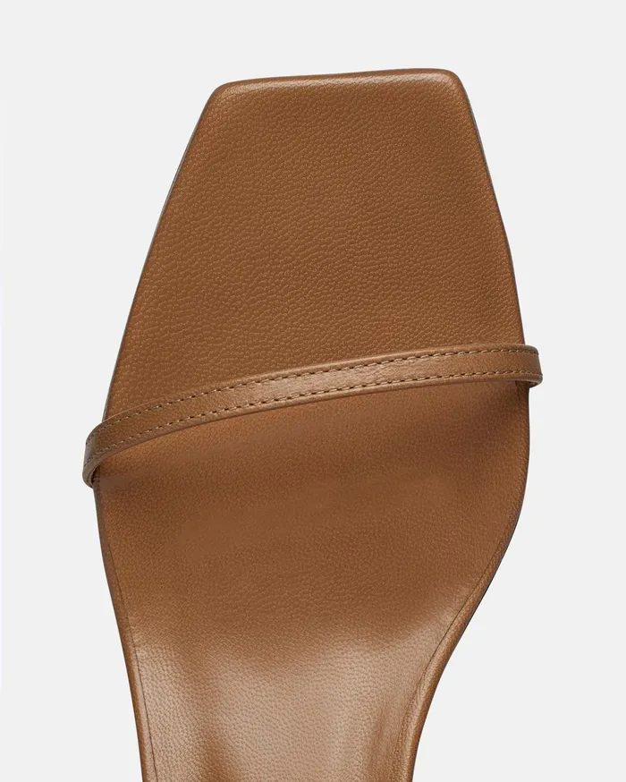 Nanushka Shoes Women Jol Leather Sandals Nut Brown