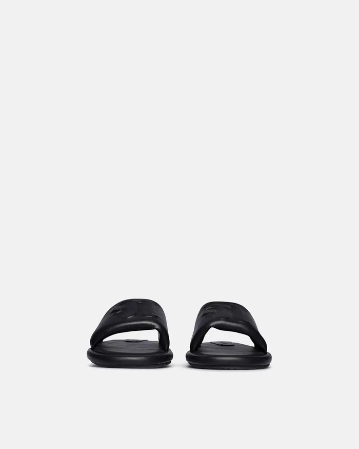 Nanushka Shoes WomenMen Berrington Logo Slides Black