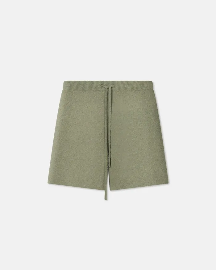 Nanushka Shorts Men Walter TerryKnit Shorts Faded Sage