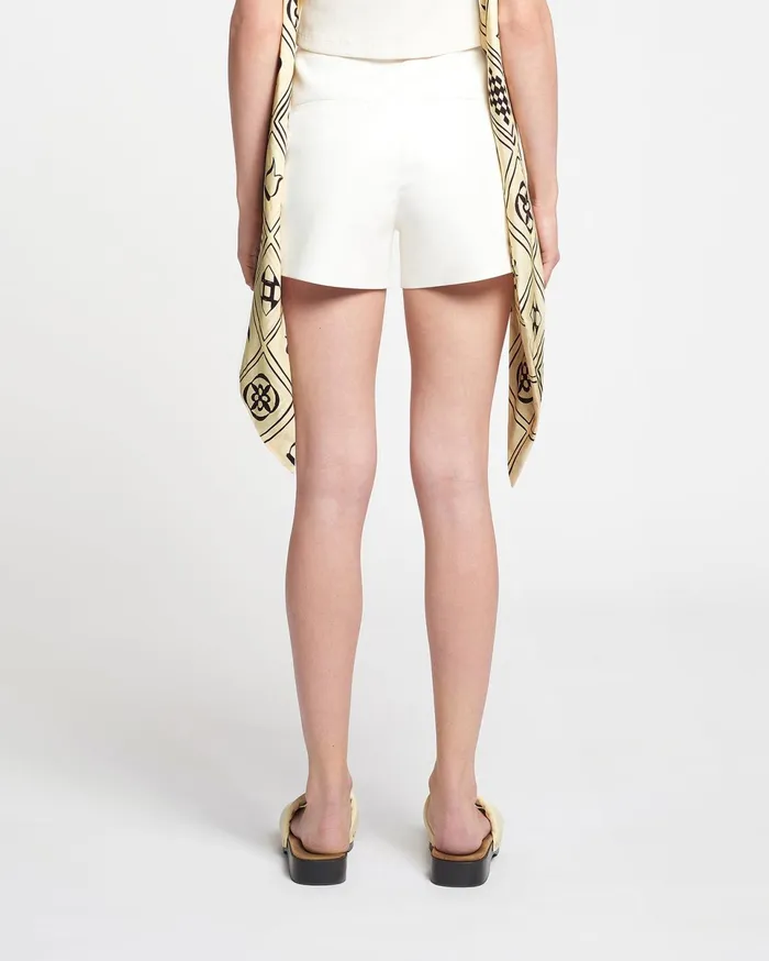 Nanushka Shorts Women Elza Okobor AltLeather Shorts White