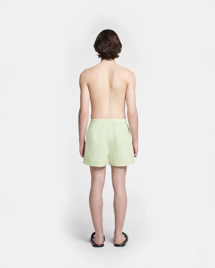 Nanushka Swimwear Men Amil Swim Shorts Shadow Lime