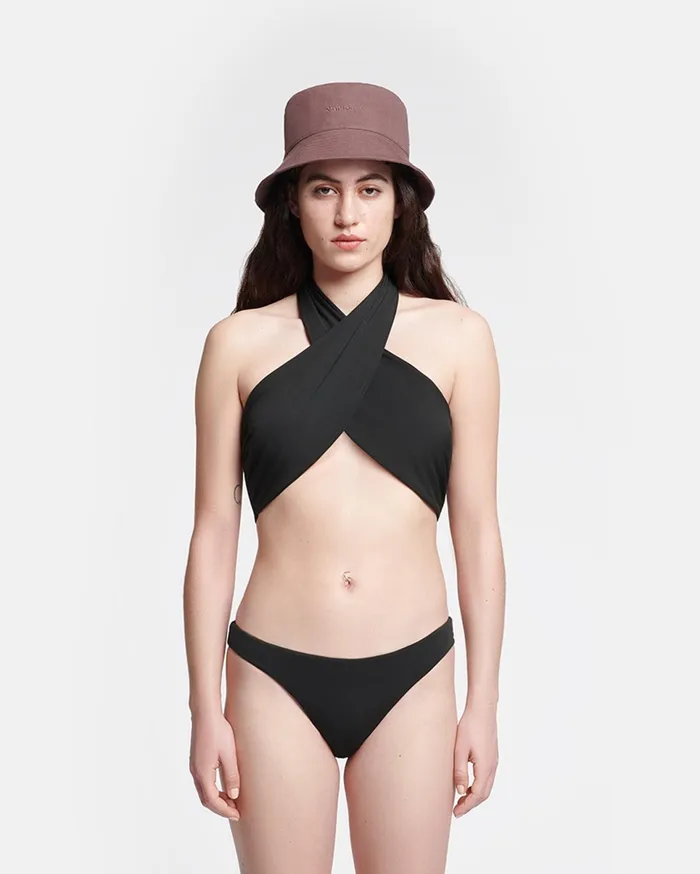 Nanushka Swimwear Women Merve Bikini Bottoms Anthracite