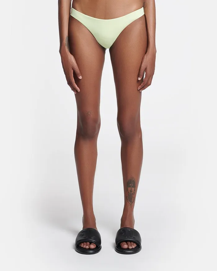 Nanushka Swimwear Women Merve Bikini Bottoms Shadow Lime