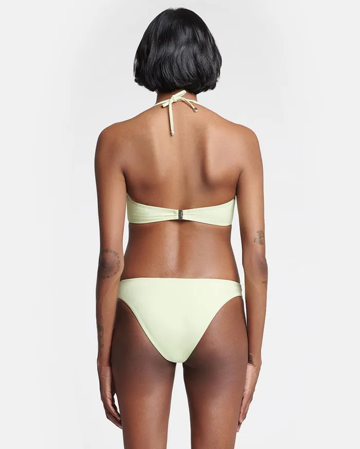 Nanushka Swimwear Women Merve Bikini Bottoms Shadow Lime