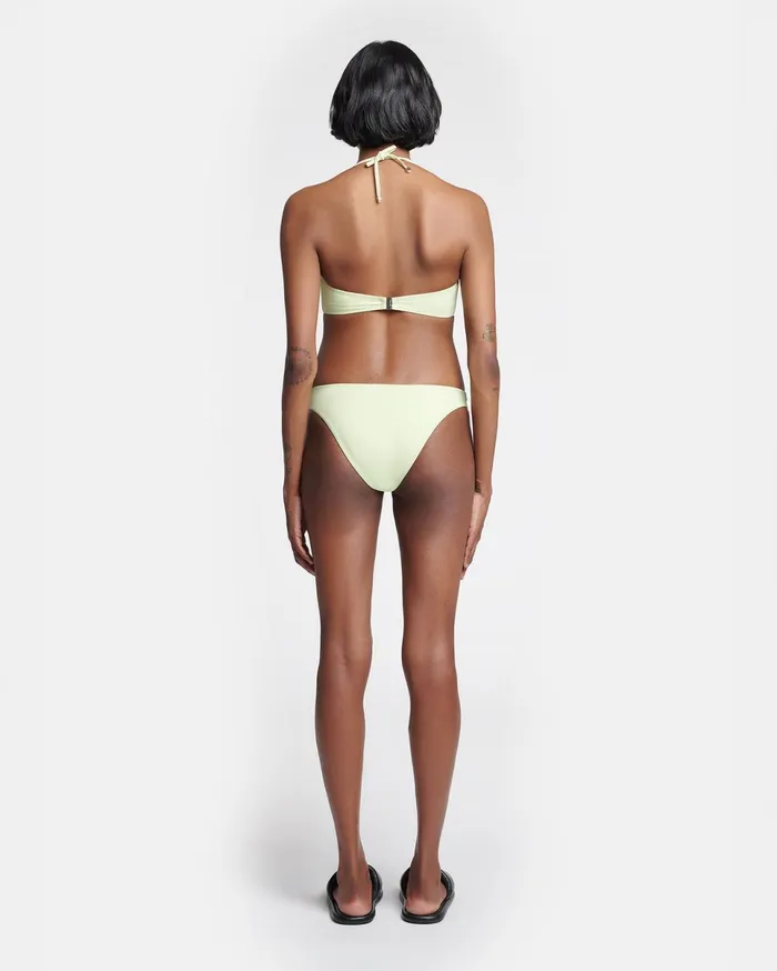 Nanushka Swimwear Women Merve Bikini Bottoms Shadow Lime