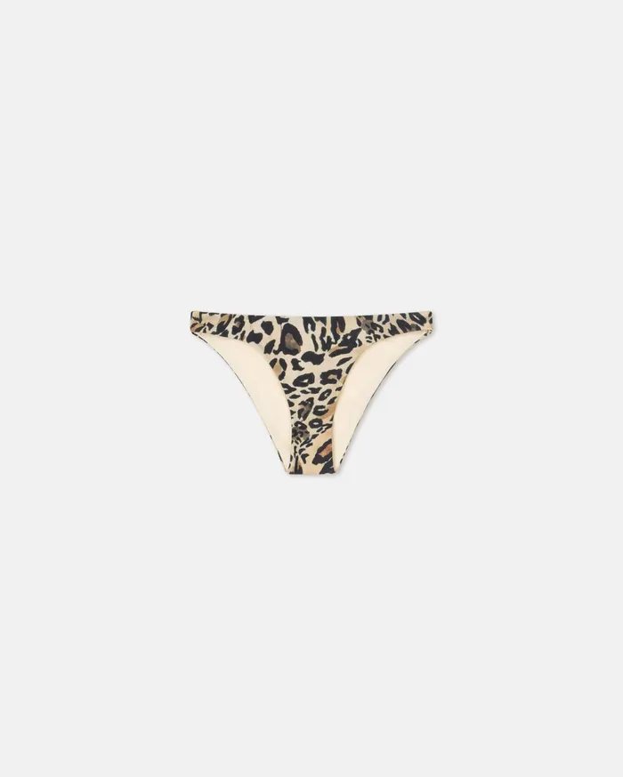Nanushka Swimwear Women Merve Printed Bikini Bottoms Leopard