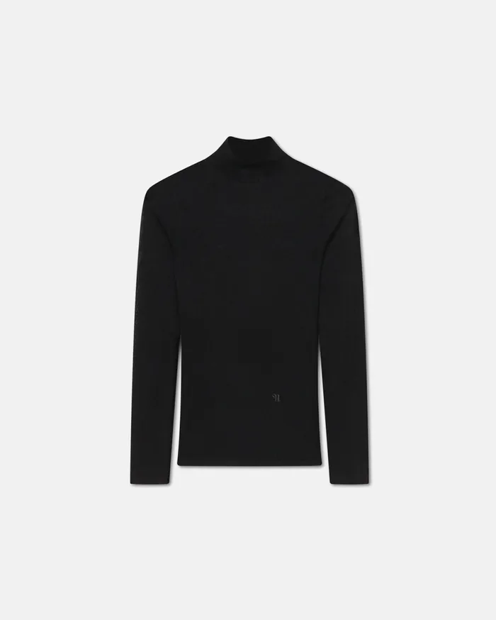 Nanushka Tops Women Harri Fine Merino Wool Top Black
