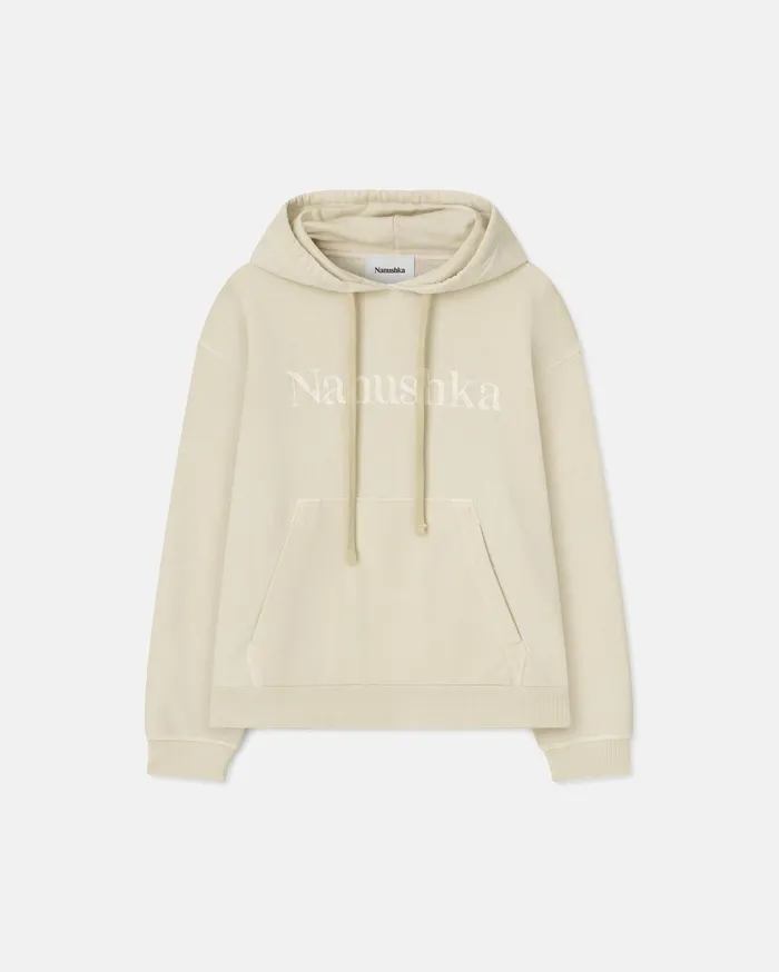 Nanushka Tops WomenMen Ever Organically Grown CottonFleece Hoodie Shell Symbol Nanushka Tops WomenMen Ever Organically Grown CottonFleece Hoodie Shell Symbol