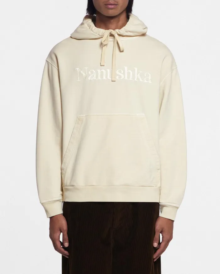 Nanushka Tops WomenMen Ever Organically Grown CottonFleece Hoodie Shell Symbol