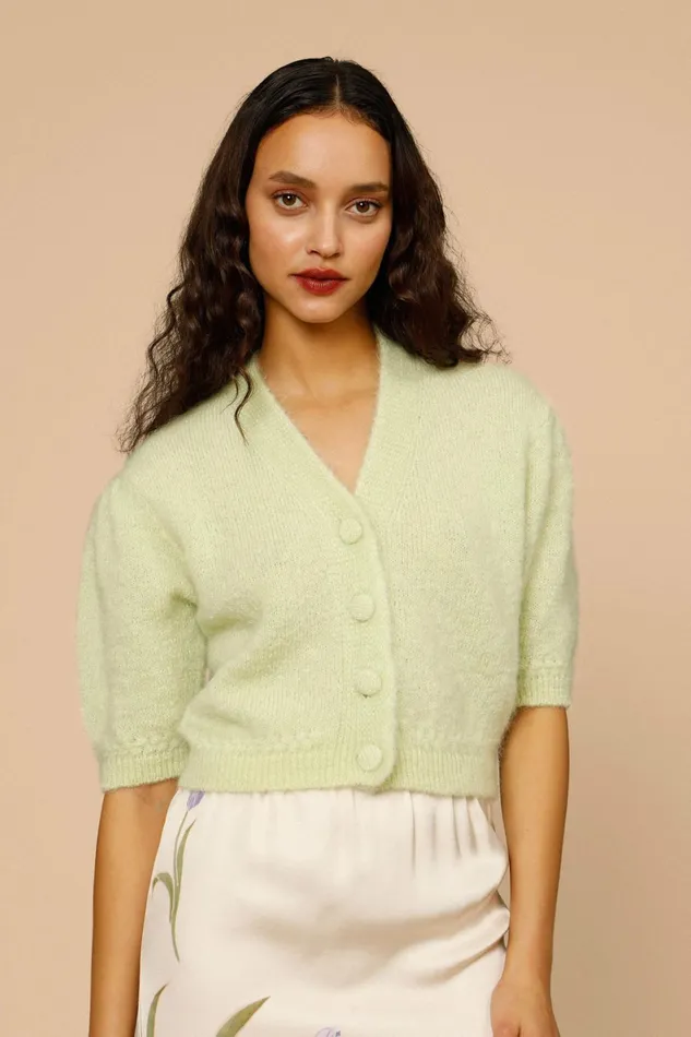 NONO Cardigan Amande Uni Women Rouje Knits