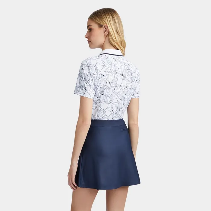 Outline Iris Tech Piqu Polo Snow Women GFORE Tops