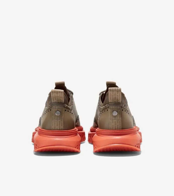 Oxfords Men Cole Haan 5ZERGRAND Wingtip Oxford Soft Sage Burnt Ochre Oxfords Men Cole Haan 5ZERGRAND Wingtip Oxford Soft Sage Burnt Ochre