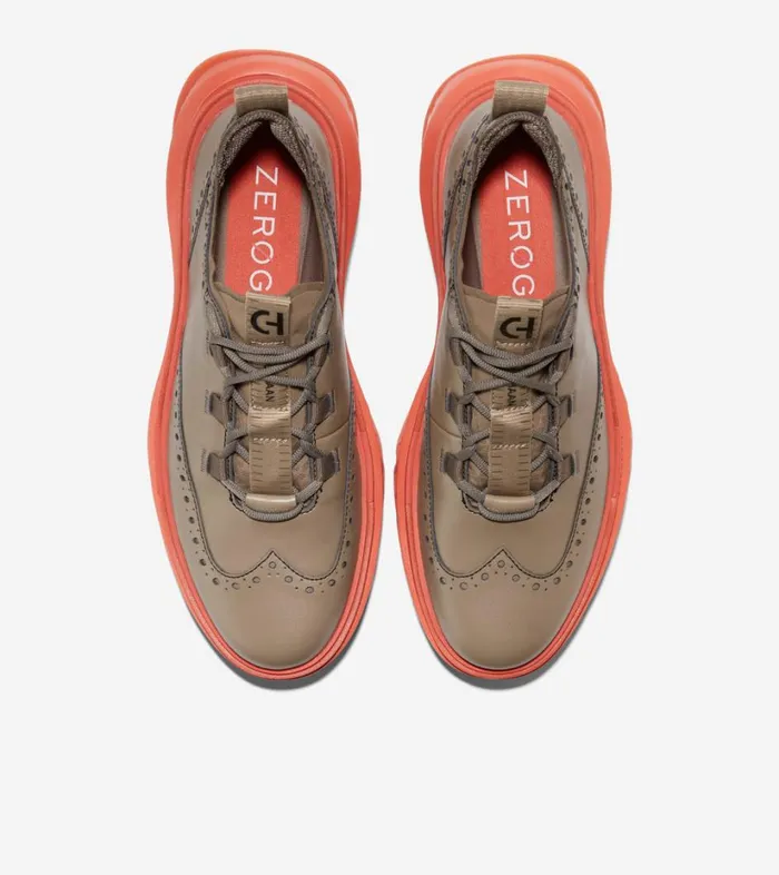 Oxfords Men Cole Haan 5ZERGRAND Wingtip Oxford Soft Sage Burnt Ochre Oxfords Men Cole Haan 5ZERGRAND Wingtip Oxford Soft Sage Burnt Ochre