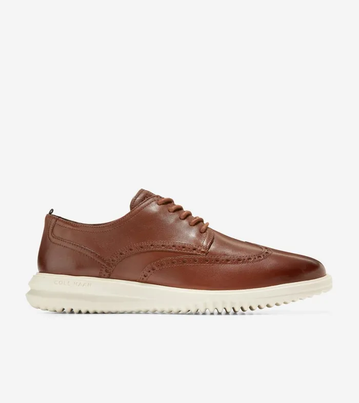 Oxfords Men Cole Haan Grand Plus Wingtip Oxford British Tan