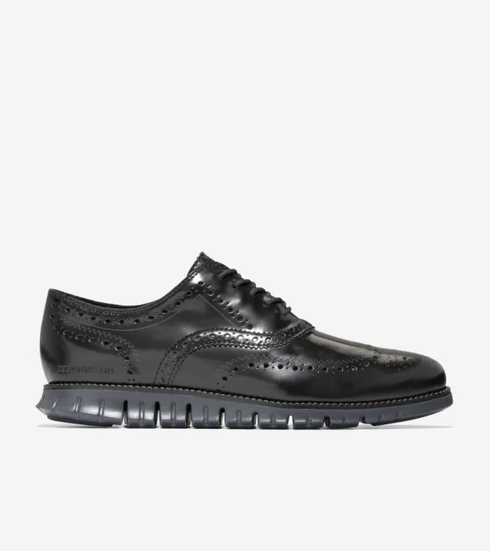 Oxfords Men Cole Haan ZERGRAND Wingtip Oxford Blackperiscopev