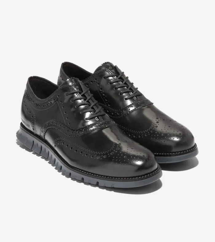 Oxfords Men Cole Haan ZERGRAND Wingtip Oxford Blackperiscopev Oxfords Men Cole Haan ZERGRAND Wingtip Oxford Blackperiscopev