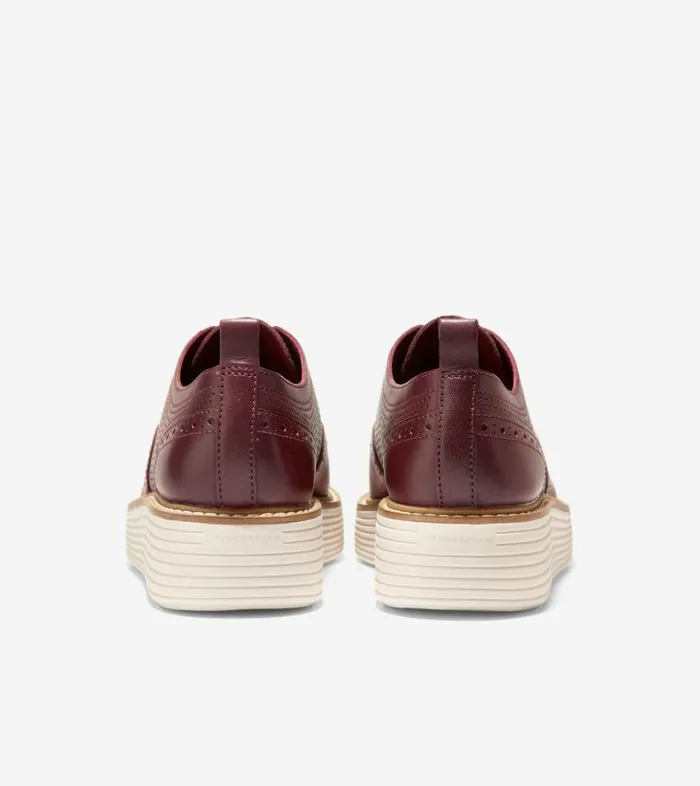 Oxfords Women Cole Haan riginalGrand Platform Wingtip Oxford Bloodstoneivory Oxfords Women Cole Haan riginalGrand Platform Wingtip Oxford Bloodstoneivory