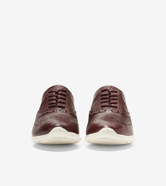 Oxfords Women Cole Haan ZERGRAND Wingtip Oxford Cordovan Oxfords Women Cole Haan ZERGRAND Wingtip Oxford Cordovan