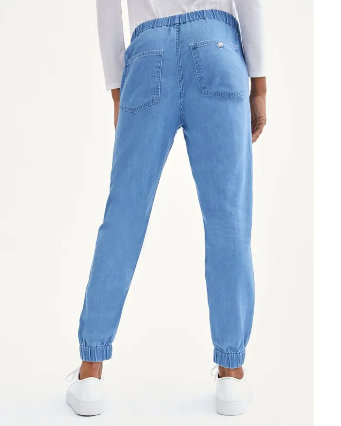 Pants Women 7 For All Mankind Drawstring Jogger In Maui