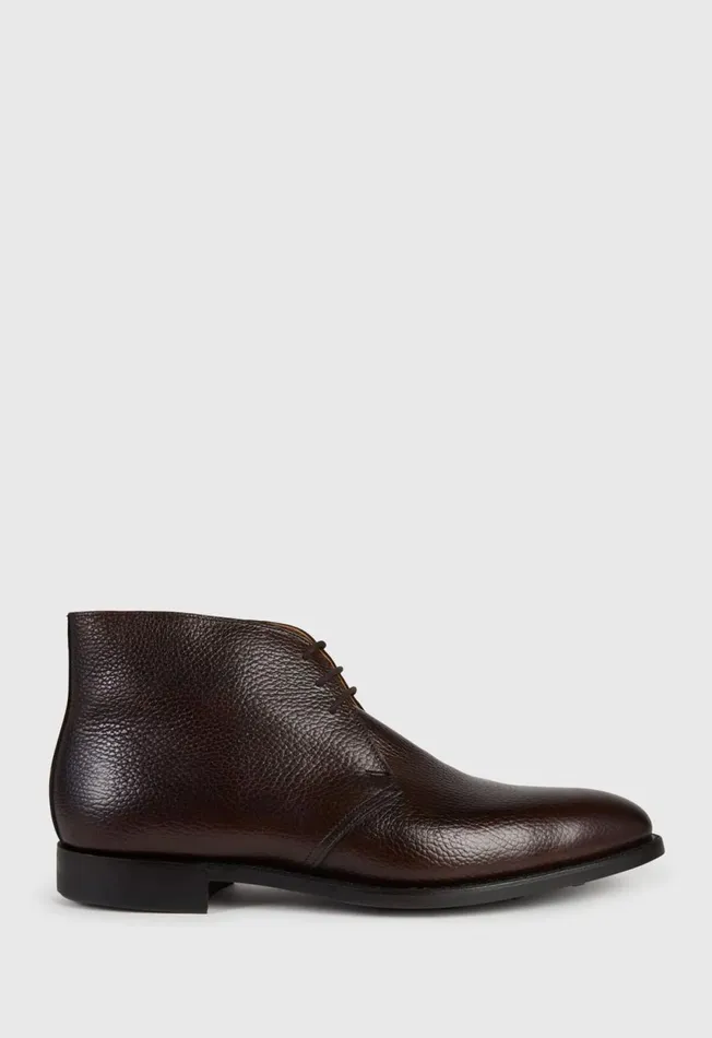 Paul Stuart Boots Linc Leather Chukka Boot Black Grain 8211 Men