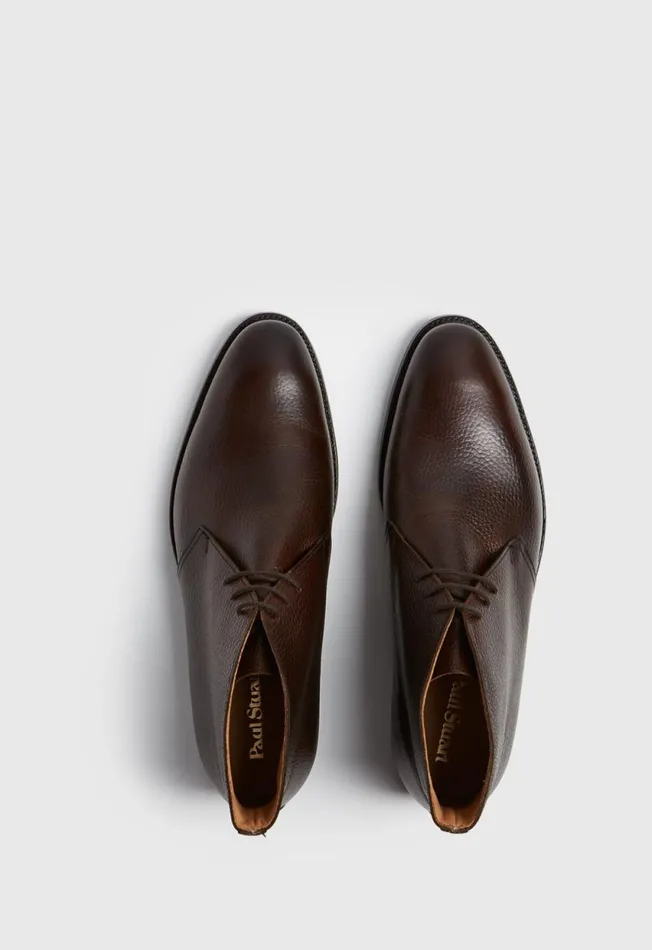 Paul Stuart Boots Linc Leather Chukka Boot Black Grain 8211 Men Paul Stuart Boots Linc Leather Chukka Boot Black Grain 8211 Men
