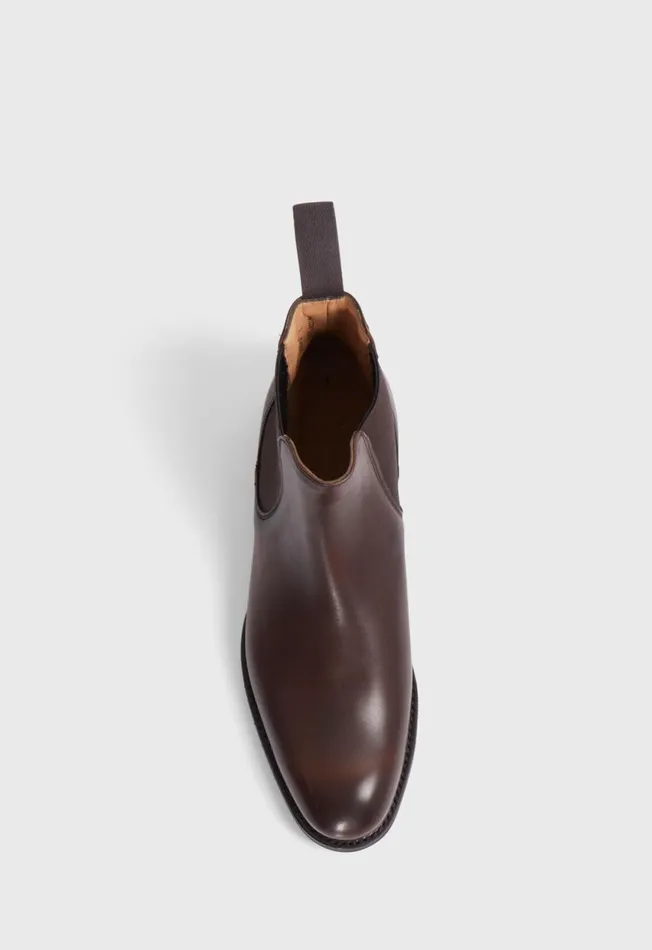 Paul Stuart Boots Nelo Leather Chelsea Boot Brown 8211 Men