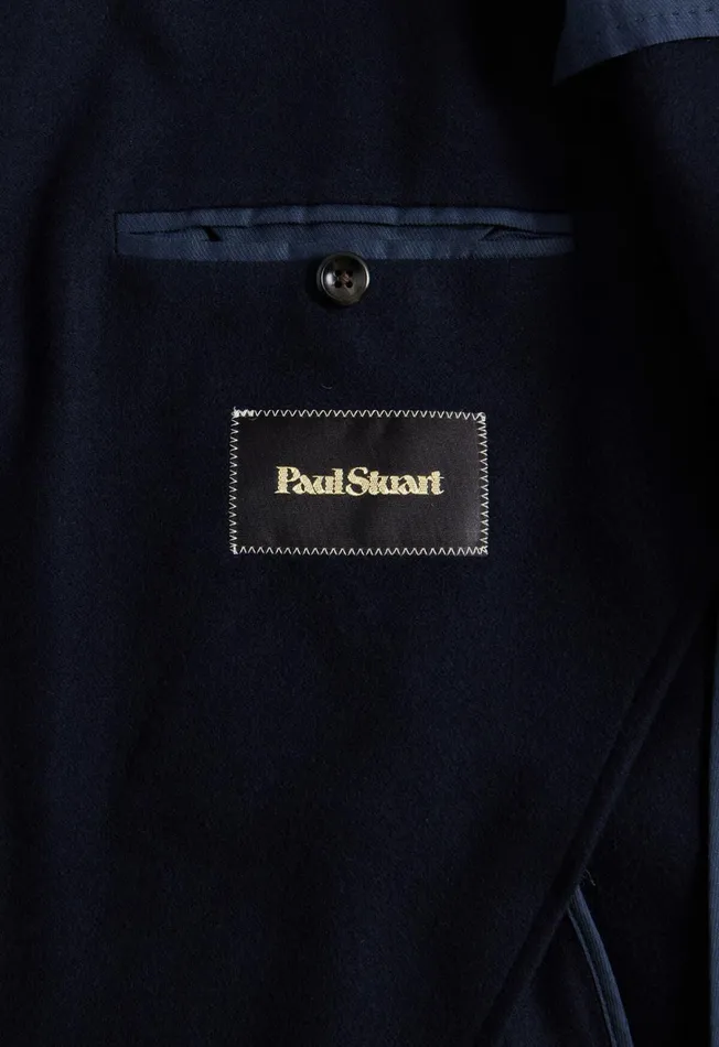 Paul Stuart Coats and Outerwear Soft Wool Overcoat Navy 8211 Men Paul Stuart Coats and Outerwear Soft Wool Overcoat Navy 8211 Men