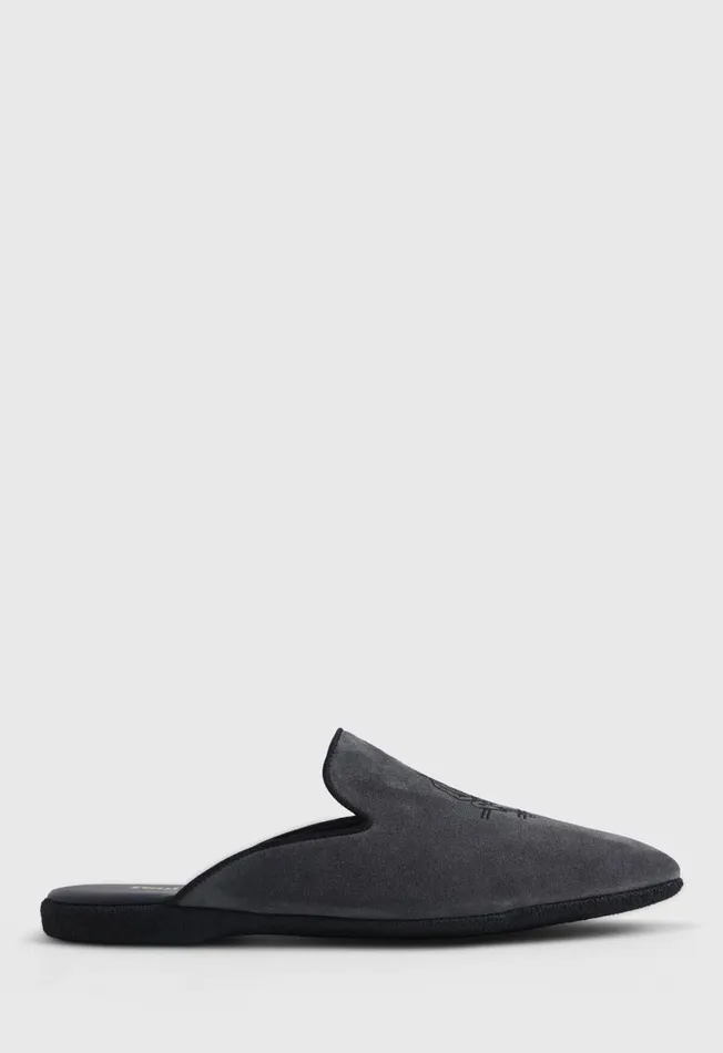 Paul Stuart Evening Hamilton Suede SlipOn Black 8211 Men