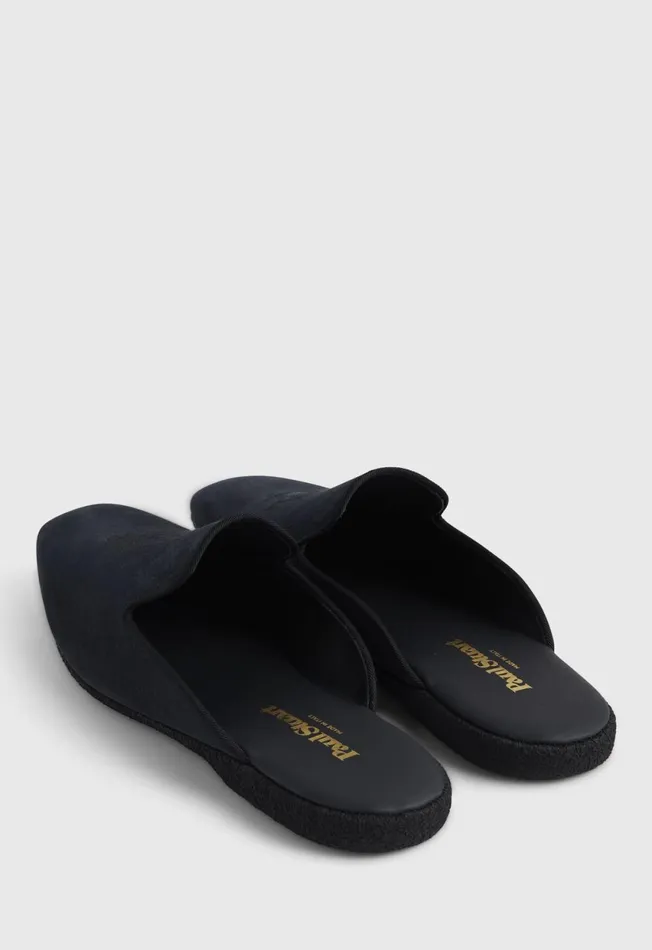 Paul Stuart Evening Hamilton Suede SlipOn Black 8211 Men Paul Stuart Evening Hamilton Suede SlipOn Black 8211 Men