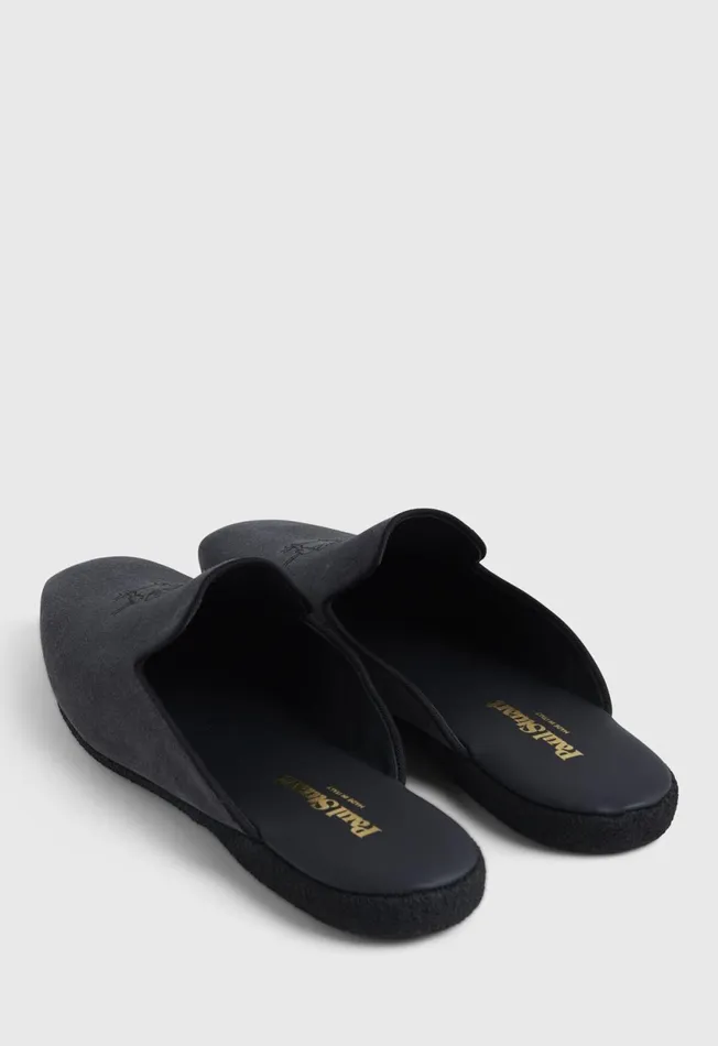 Paul Stuart Evening Hamilton Suede SlipOn Black 8211 Men Paul Stuart Evening Hamilton Suede SlipOn Black 8211 Men