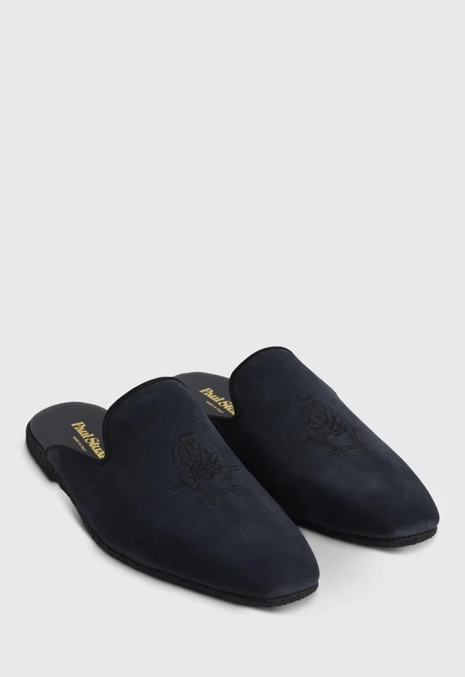 Paul Stuart Evening Hamilton Suede SlipOn Black 8211 Men Paul Stuart Evening Hamilton Suede SlipOn Black 8211 Men