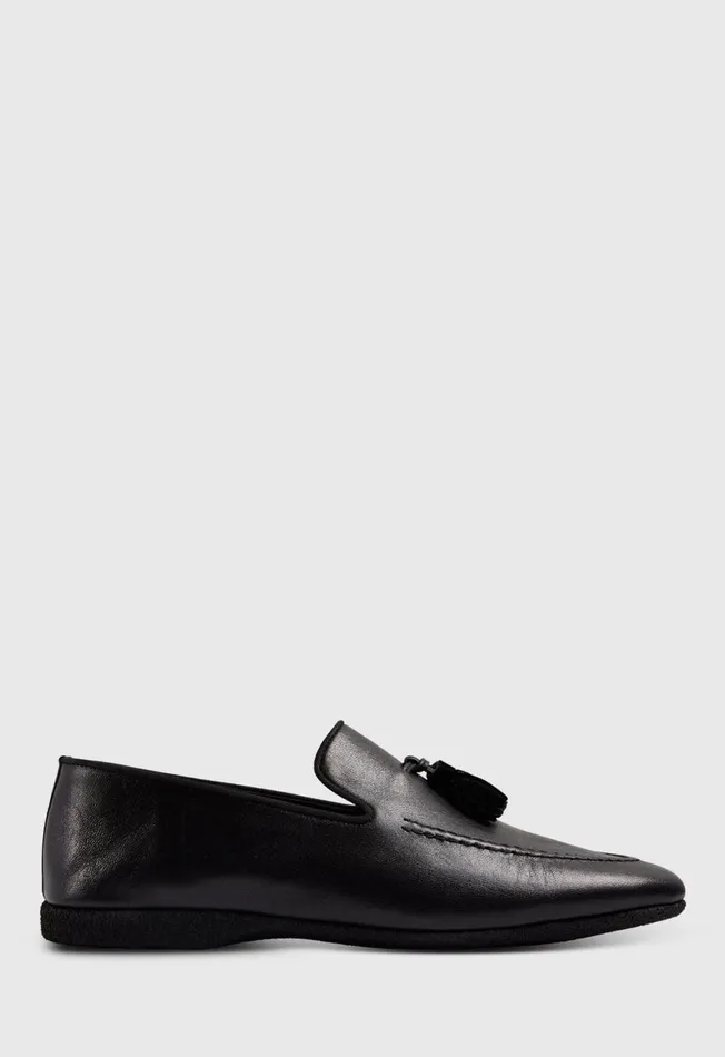 Paul Stuart Evening Hope Leather SlipOn Black 8211 Men