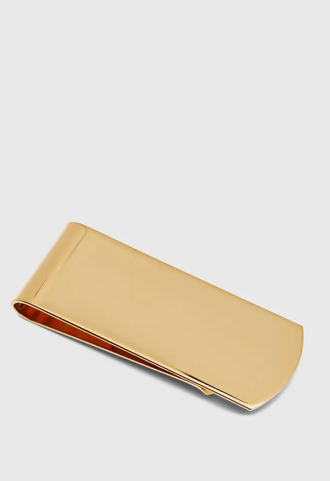Paul Stuart Jewelry Polished Gold Money Clip Gold 8211 Men
