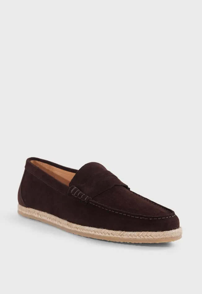 Paul Stuart Loafers Huxley Suede Penny Loafer Brown 8211 Men Paul Stuart Loafers Huxley Suede Penny Loafer Brown 8211 Men